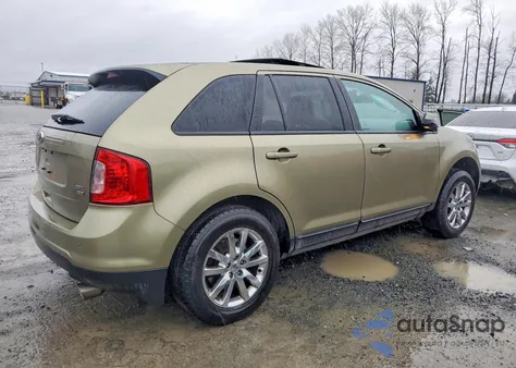 2013 Ford Edge Sel из США, поврежденный, VIN 2FMDK4JC1DBB06789